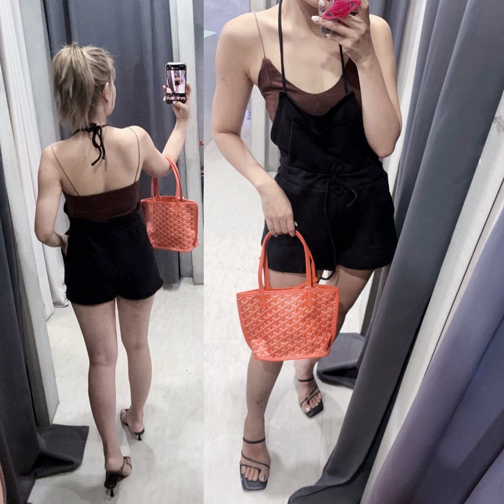 法國經典 最新小型雙面托特包/母子包(多色)