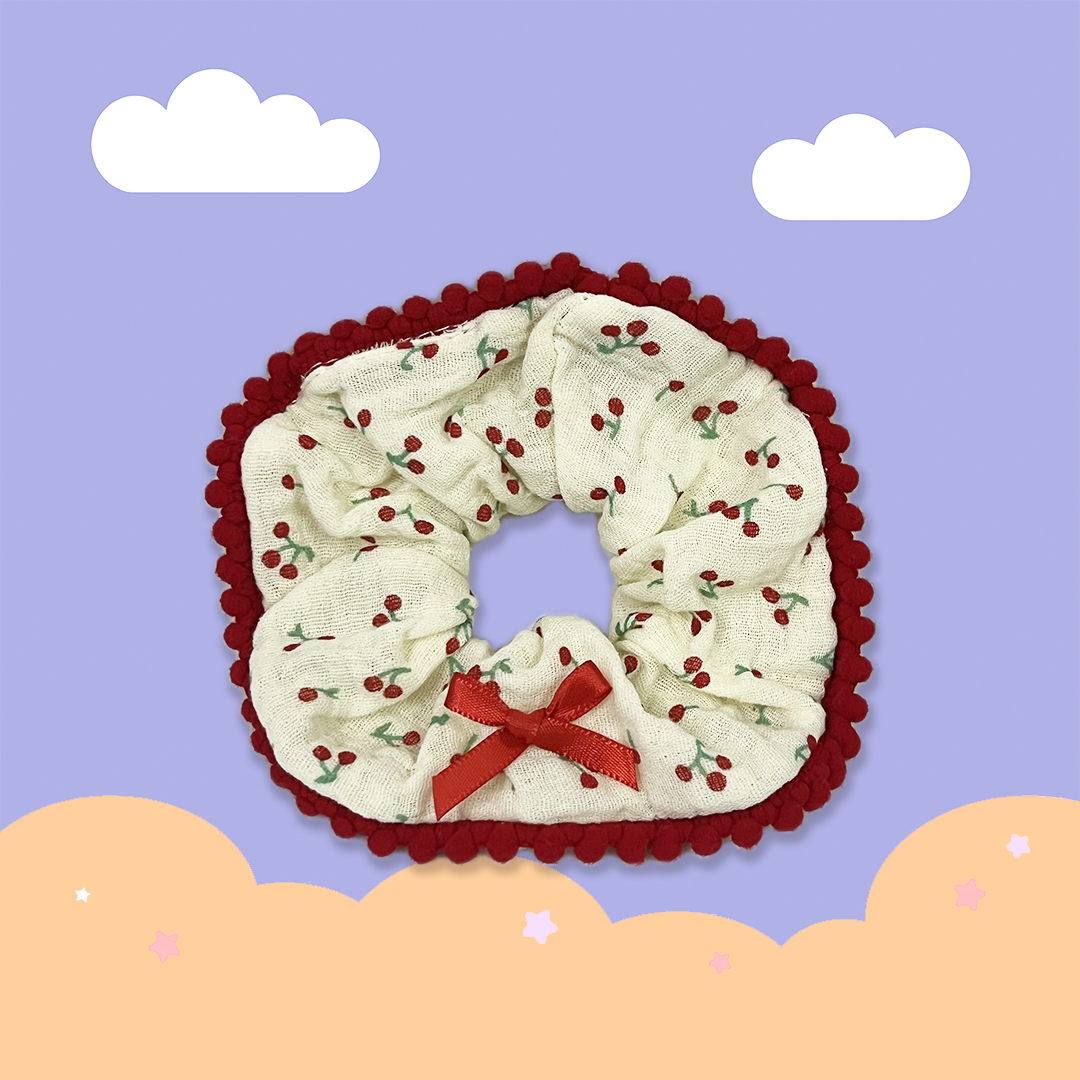 こ♡こ 櫻桃大腸髮圈