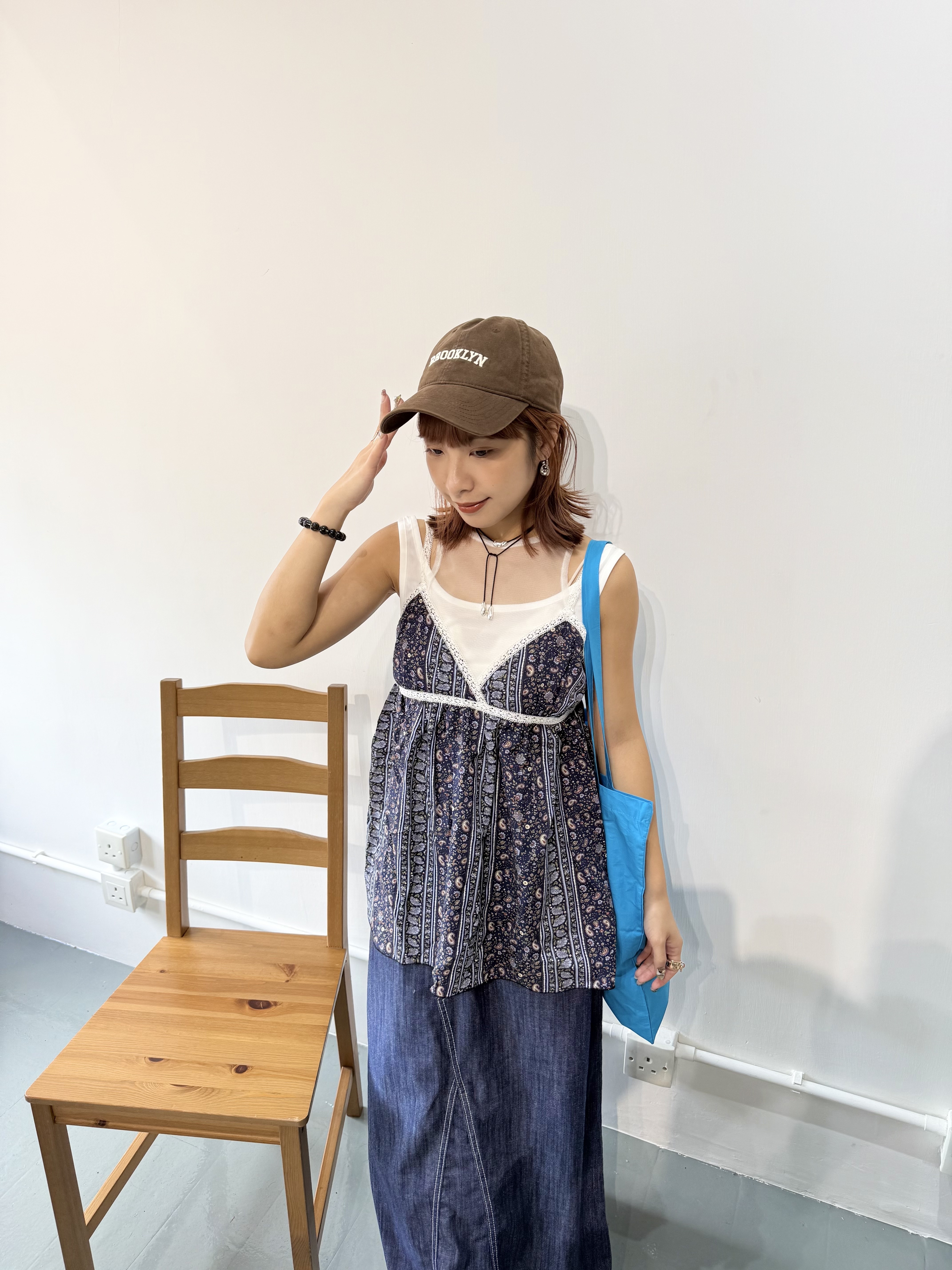 V領民族吊帶Vest