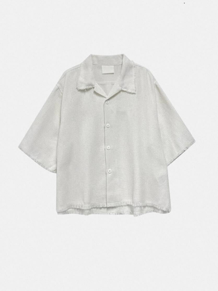 淨色Boxy短袖恤衫 D.B.Y.M-062S