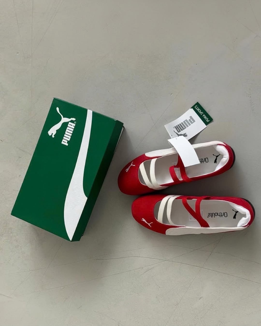 PUMA Speedcat Ballet SD 日本新款 復古紅 瑪莉珍 芭蕾舞鞋 40128707