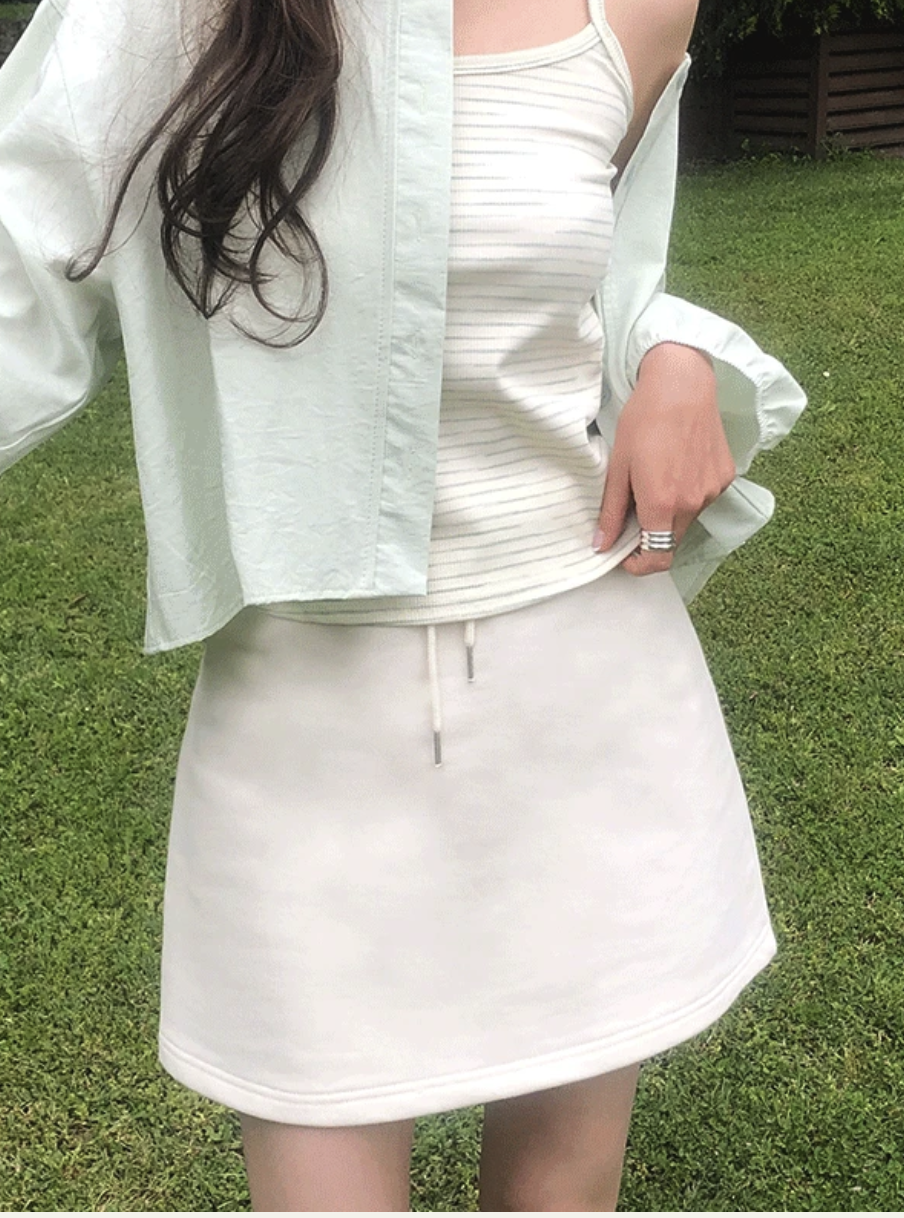 預訂｜SLOWAND #SLOWMADE 彈性鬆緊運動裙 (3 Color)