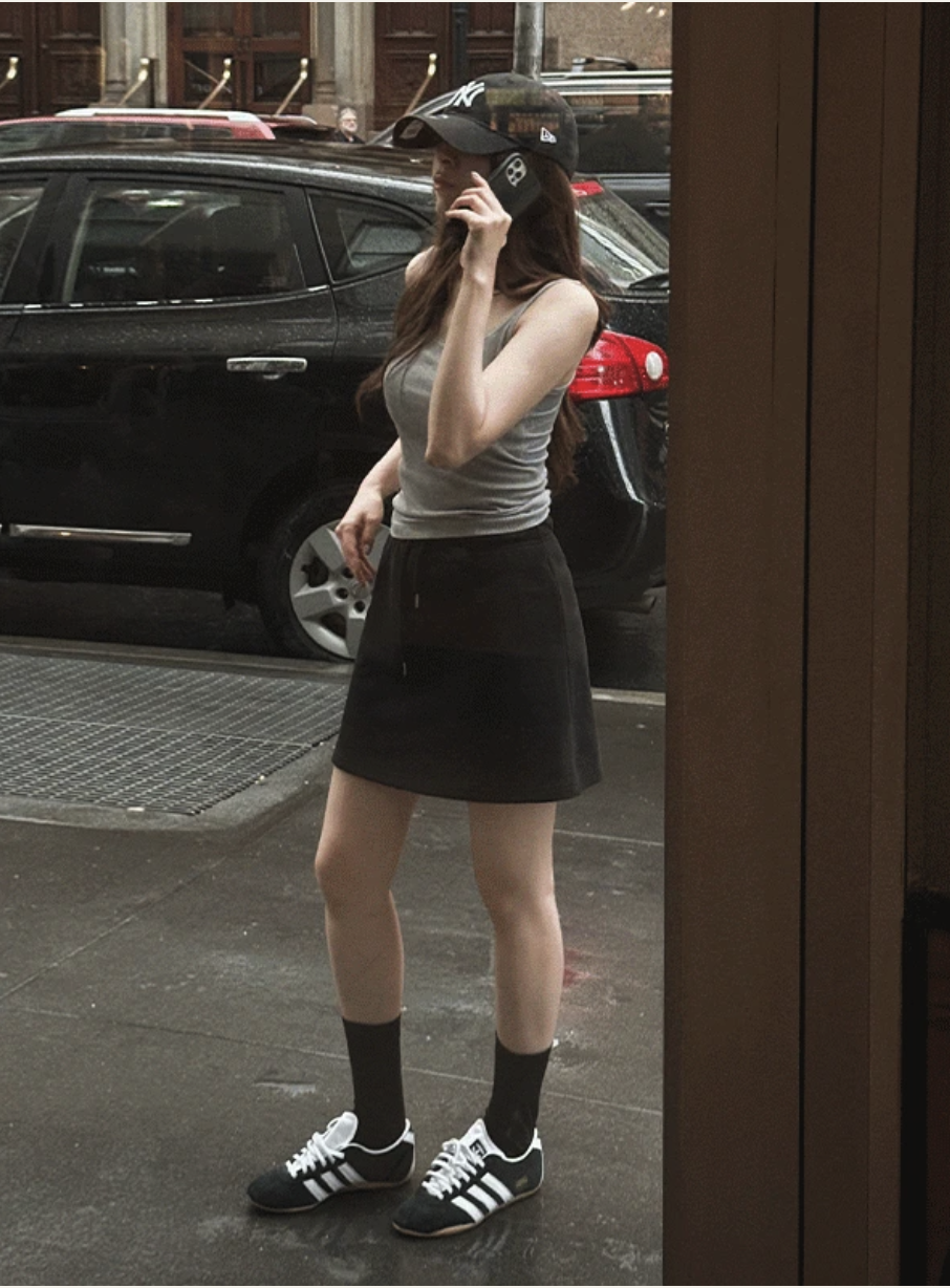 預訂｜SLOWAND #SLOWMADE 彈性鬆緊運動裙 (3 Color)