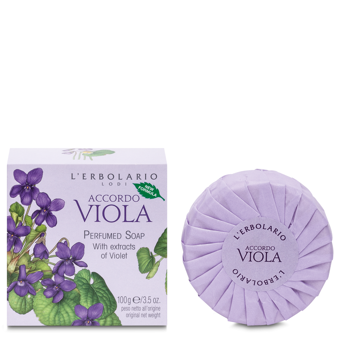 紫羅蘭植物香氛皂
