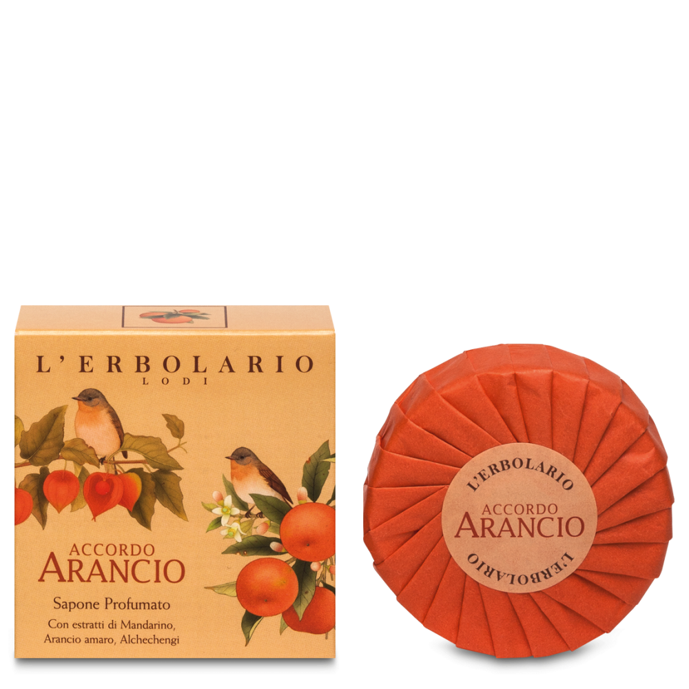 橙香柑橘植物香氛皂