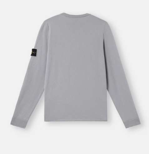STONE ISLAND 有機棉 小號捲邊圓領毛衣   JUN25