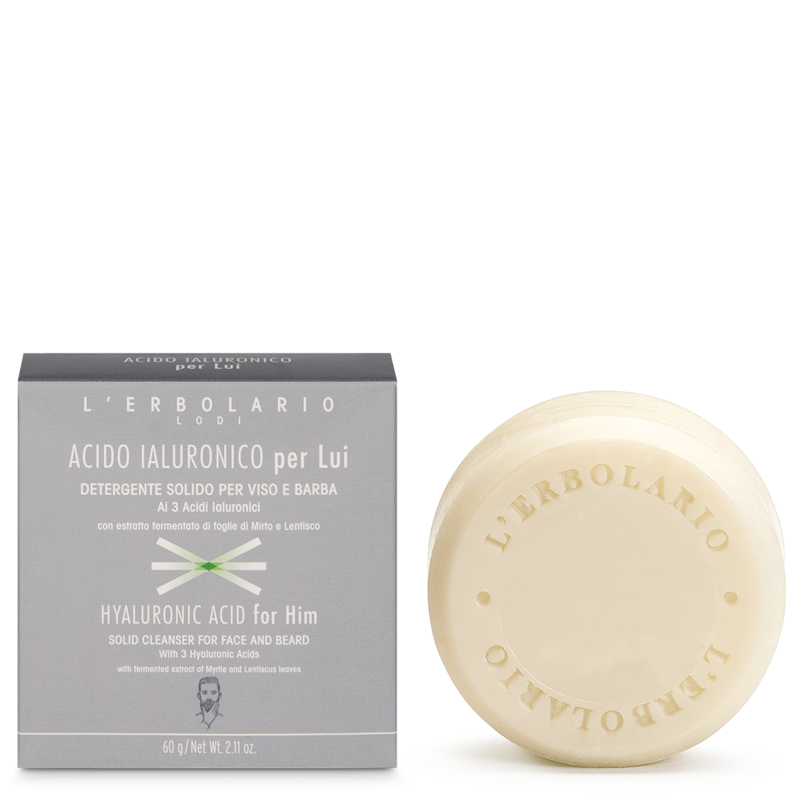 三重透明質酸男士清爽潔面皂