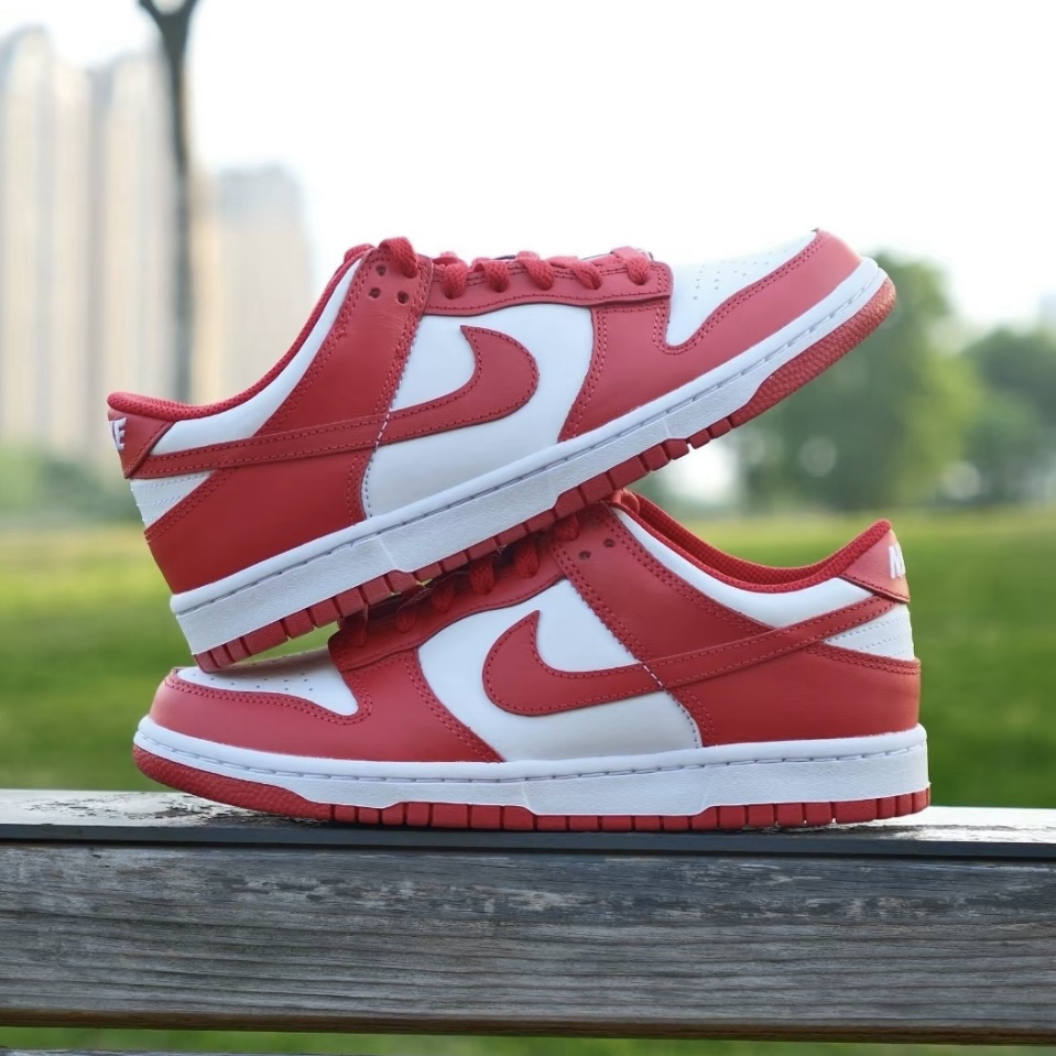 Nike Dunk Low Next Nature "St. Johns" 紅白 橘紅 2025致敬款 環保材質 低筒休閒鞋