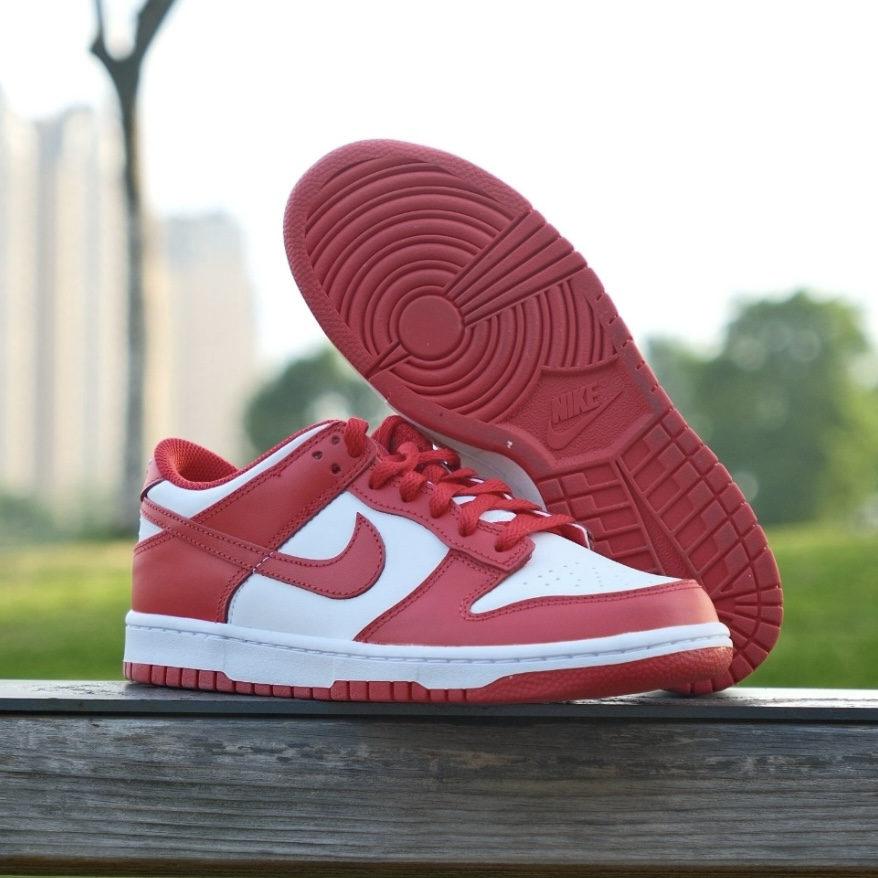 Nike Dunk Low Next Nature "St. Johns" 紅白 橘紅 2025致敬款 環保材質 低筒休閒鞋