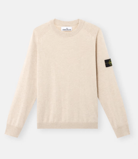 STONE ISLAND 吉朗羊毛圓領針織毛衣   JUN25