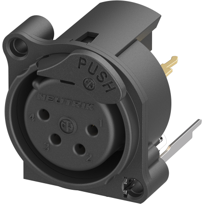 Neutrik XLR ESD Series NC4FAV-AE