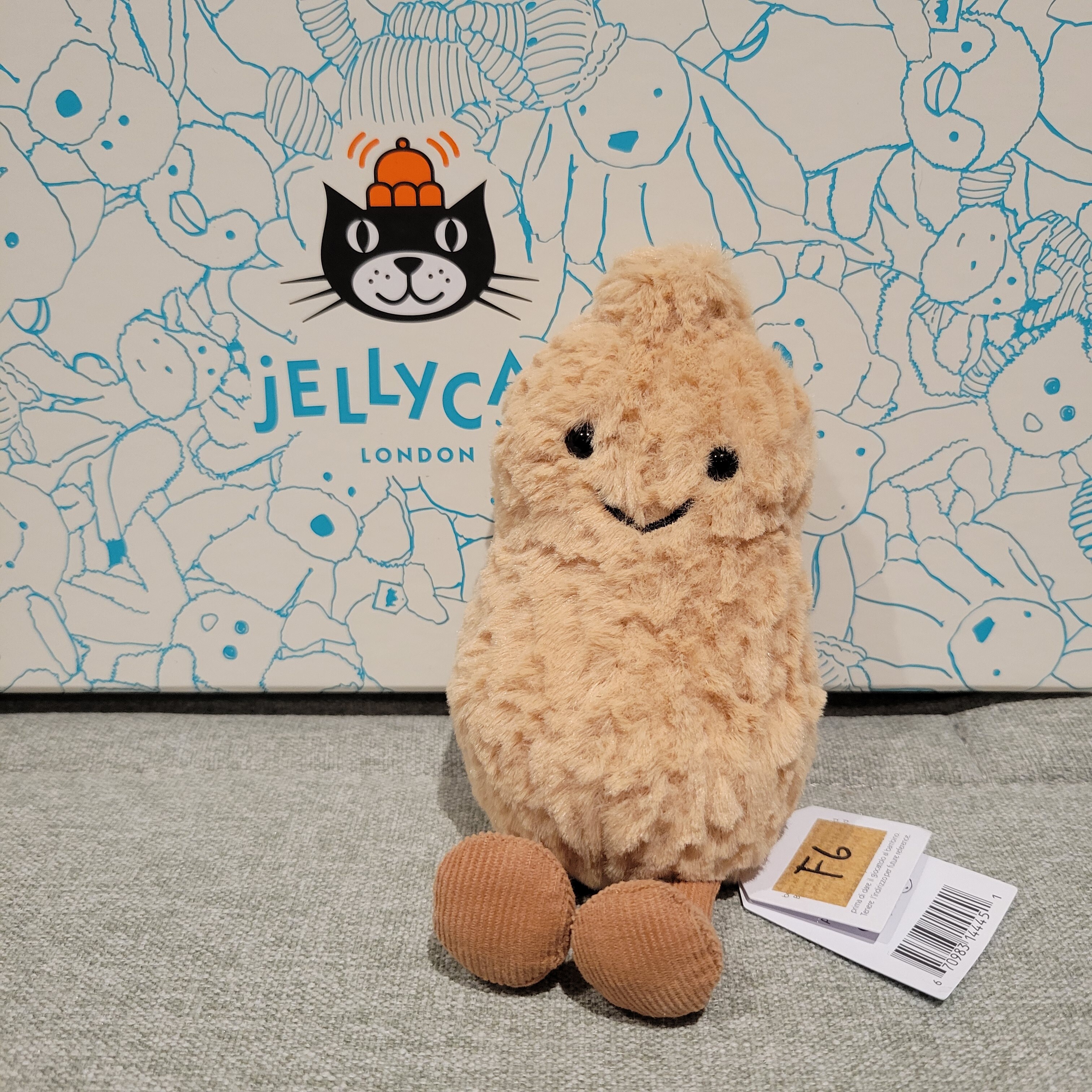 JELLYCAT 好事花生公仔 Amuseables Peanut 可挑臉