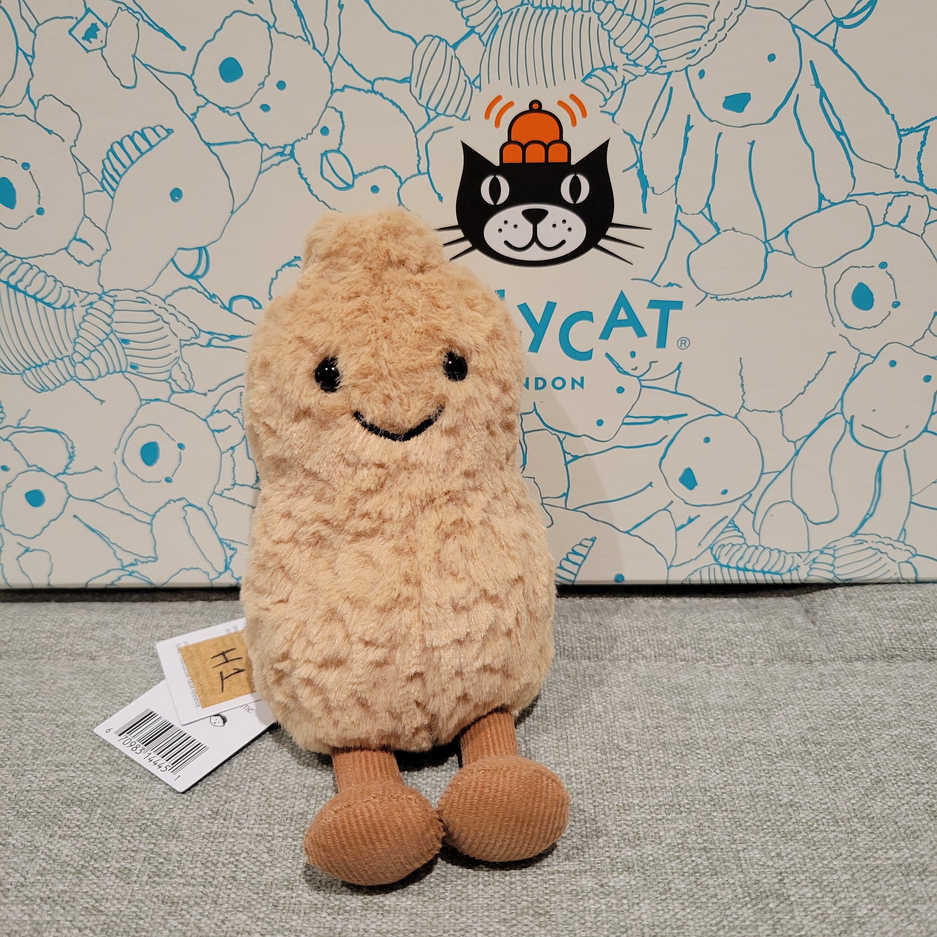 JELLYCAT 好事花生公仔 Amuseables Peanut 可挑臉 (H隊)