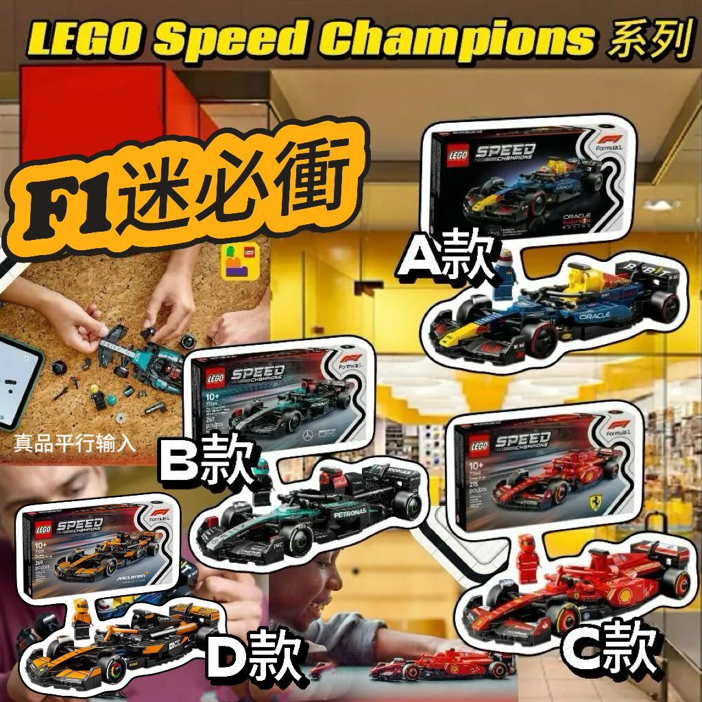【預購】LEGO Speed Champions G043012 系列