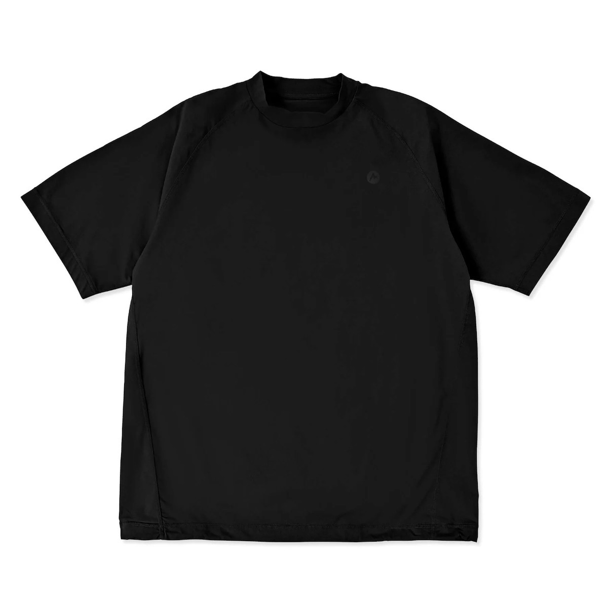 Marmot Mt. Rash Guard Tee 短袖抑菌快乾T MTSS25MST050-J003 黑色 [HappyOutdoor]