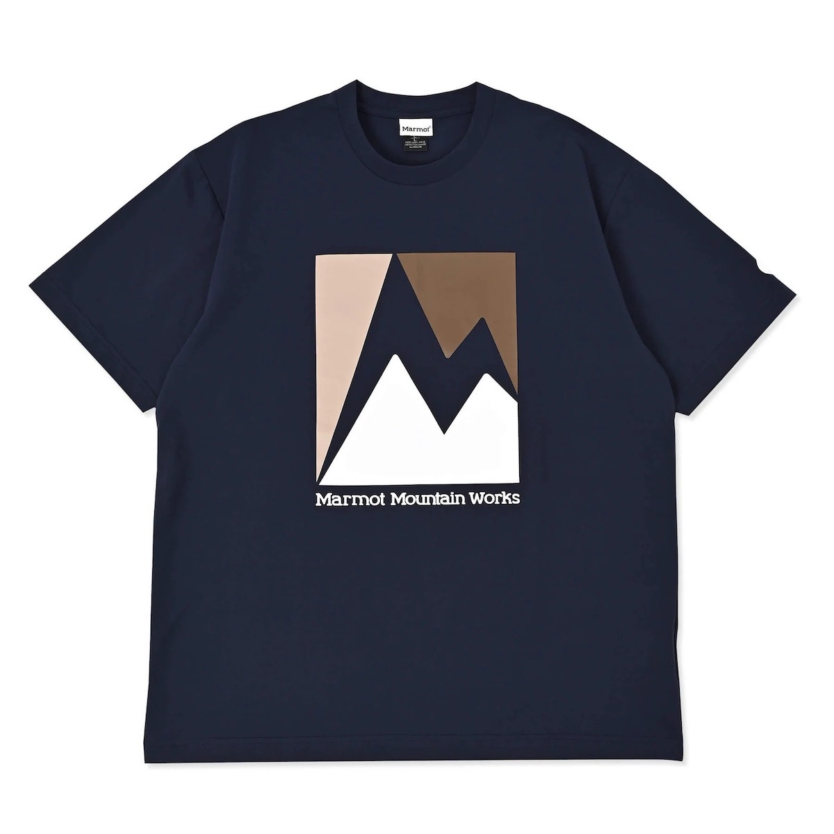 Marmot Crack T-Shirts 短袖抑菌快乾T MTSS25MST063-J045 藏青 [HappyOutdoor]