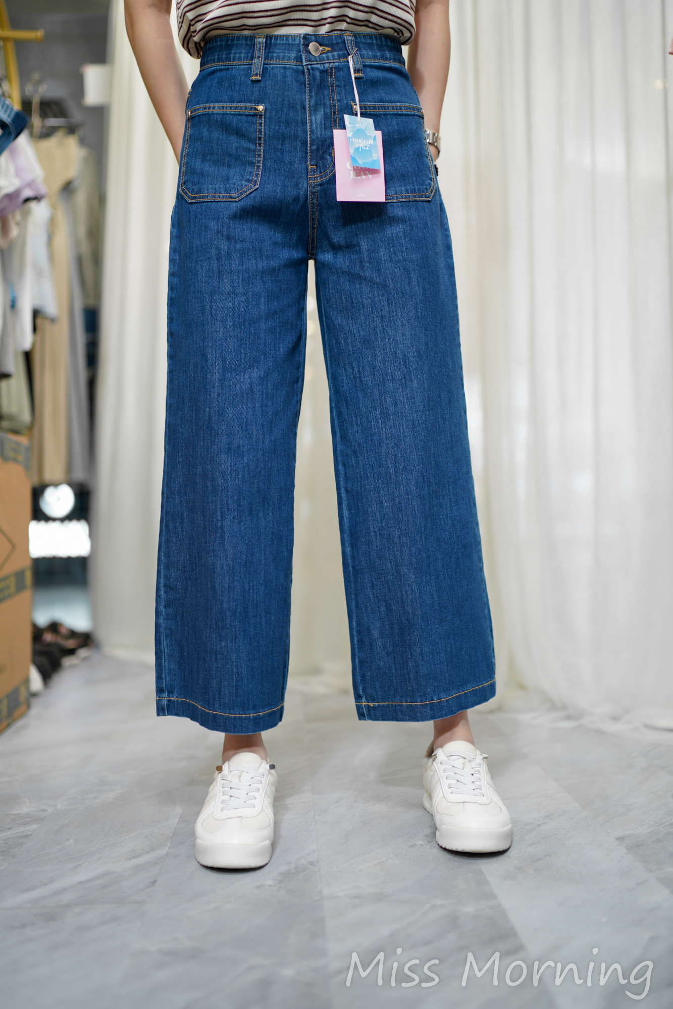 減3度冰涼2袋牛仔褲(33983)