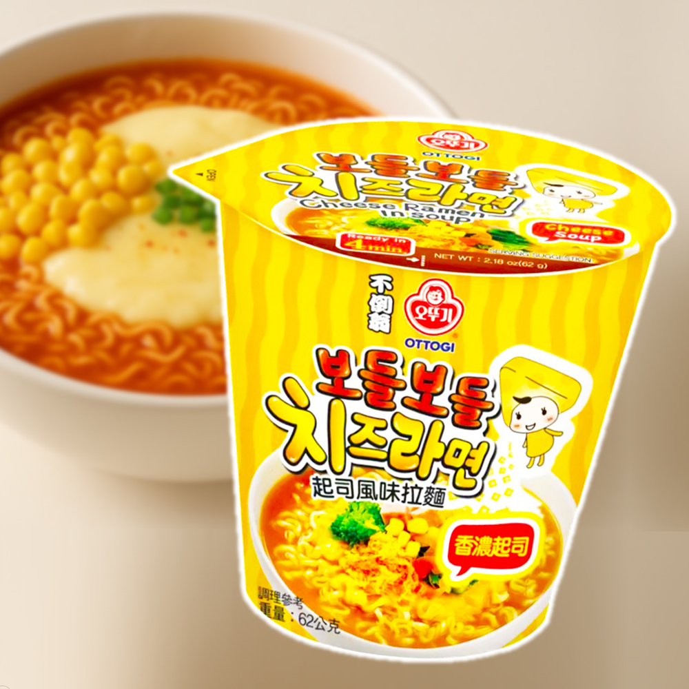 韓國 OTTOGI 不倒翁 起司 拉麵 杯裝 62g
