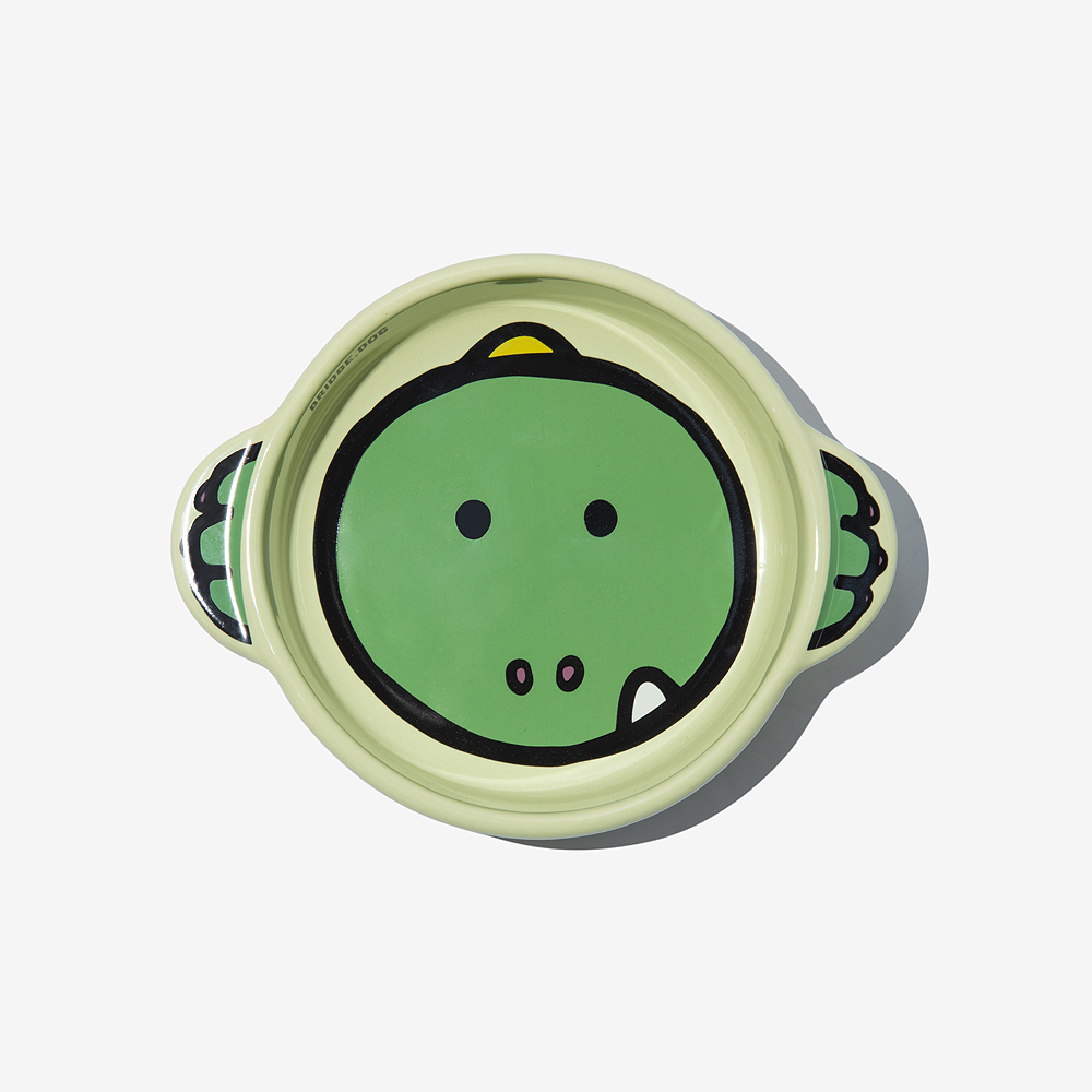 BRIDGE. DOG MINI  可愛動物雙耳碗 (恐龍)