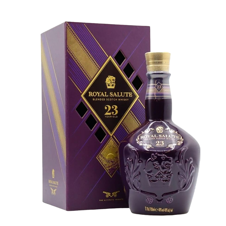 Royal Salute 23 Years Old Blended Scotch Whisky  皇家禮炮 - 帝王紫禮盒