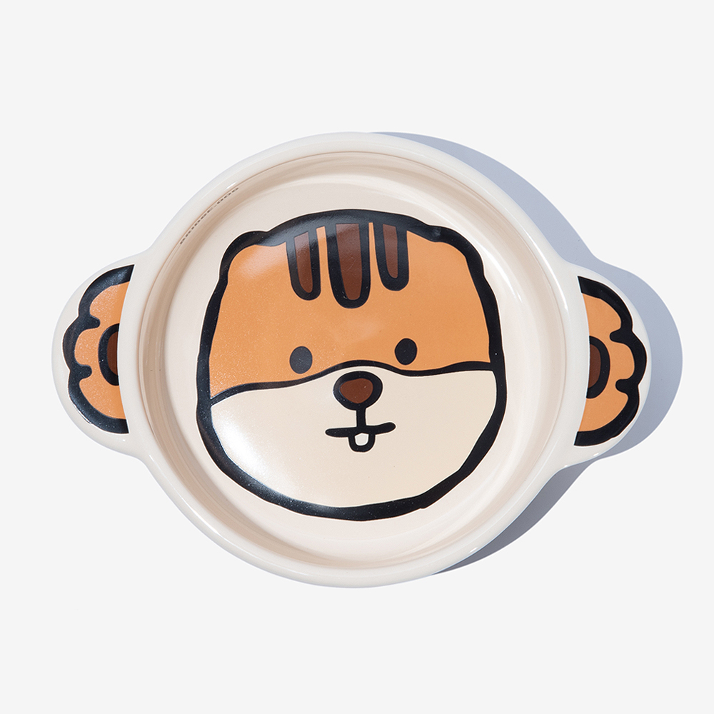 BRIDGE. DOG BASIC  可愛動物雙耳碗 (花栗鼠)