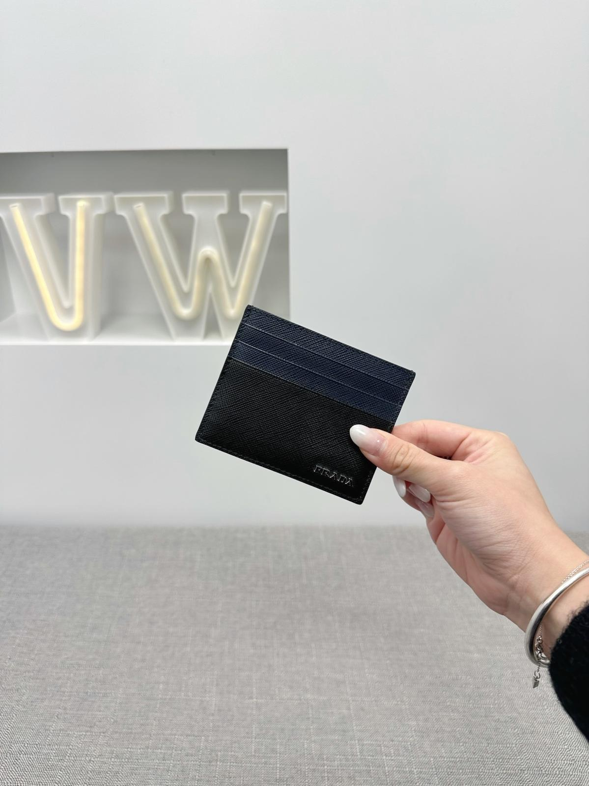 Prada Saffiano Leather Card Holder