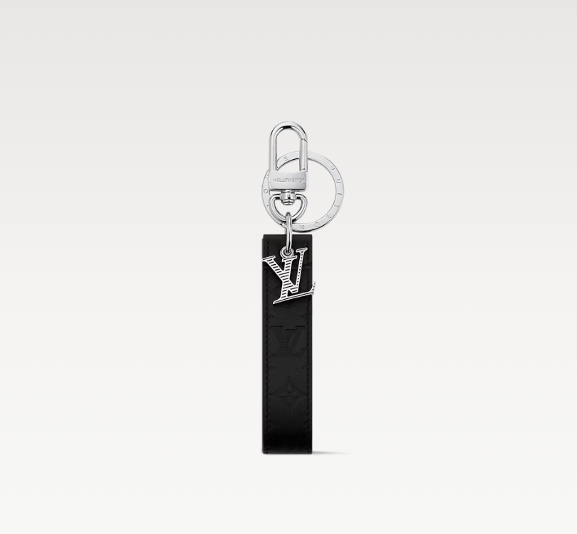 LV Shadow Dragonne Key Holder and Bag Charm