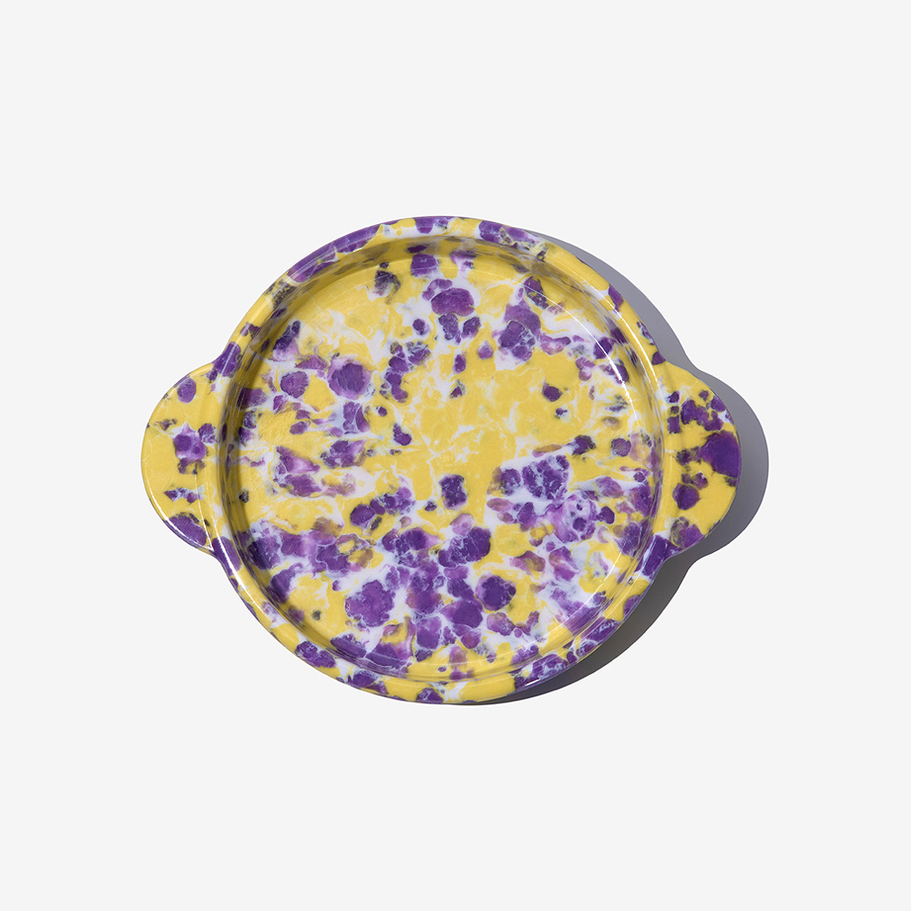 BRIDGE. DOG 大理石 MINI 雙耳碗 (蝶豆花)