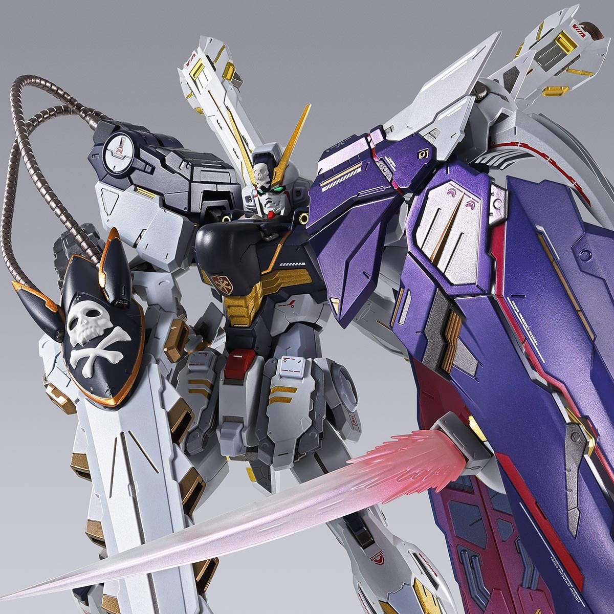 (港版) [魂SHOP限定] METAL BUILD CROSSBONE GUNDAM X1 HALF CLOTH (KINKEDO CUSTOM)