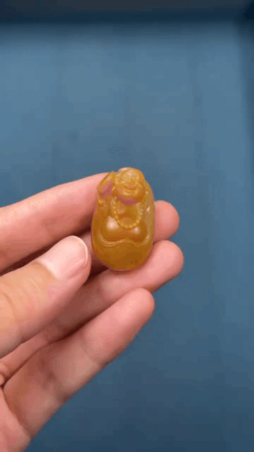 616213 和田玉籽料彌勒