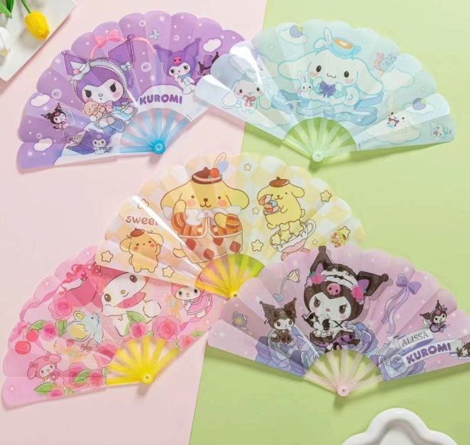 三丽鸥折叠扇子（款式随机）