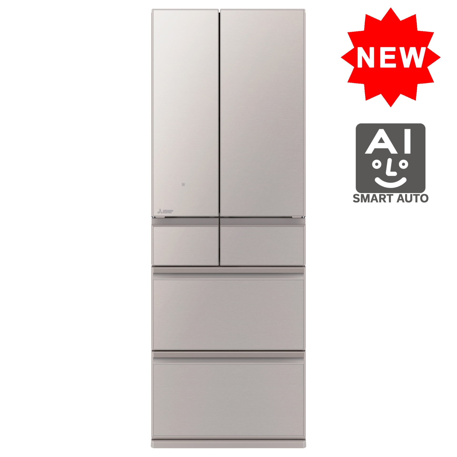 💥New💥三菱電機 Mitsubishi Electric   MR-WZ55M‧智能變頻六門雪櫃‧438公升‧日本製造‧香港行貨,原廠5年全機,10年壓縮機保養‧