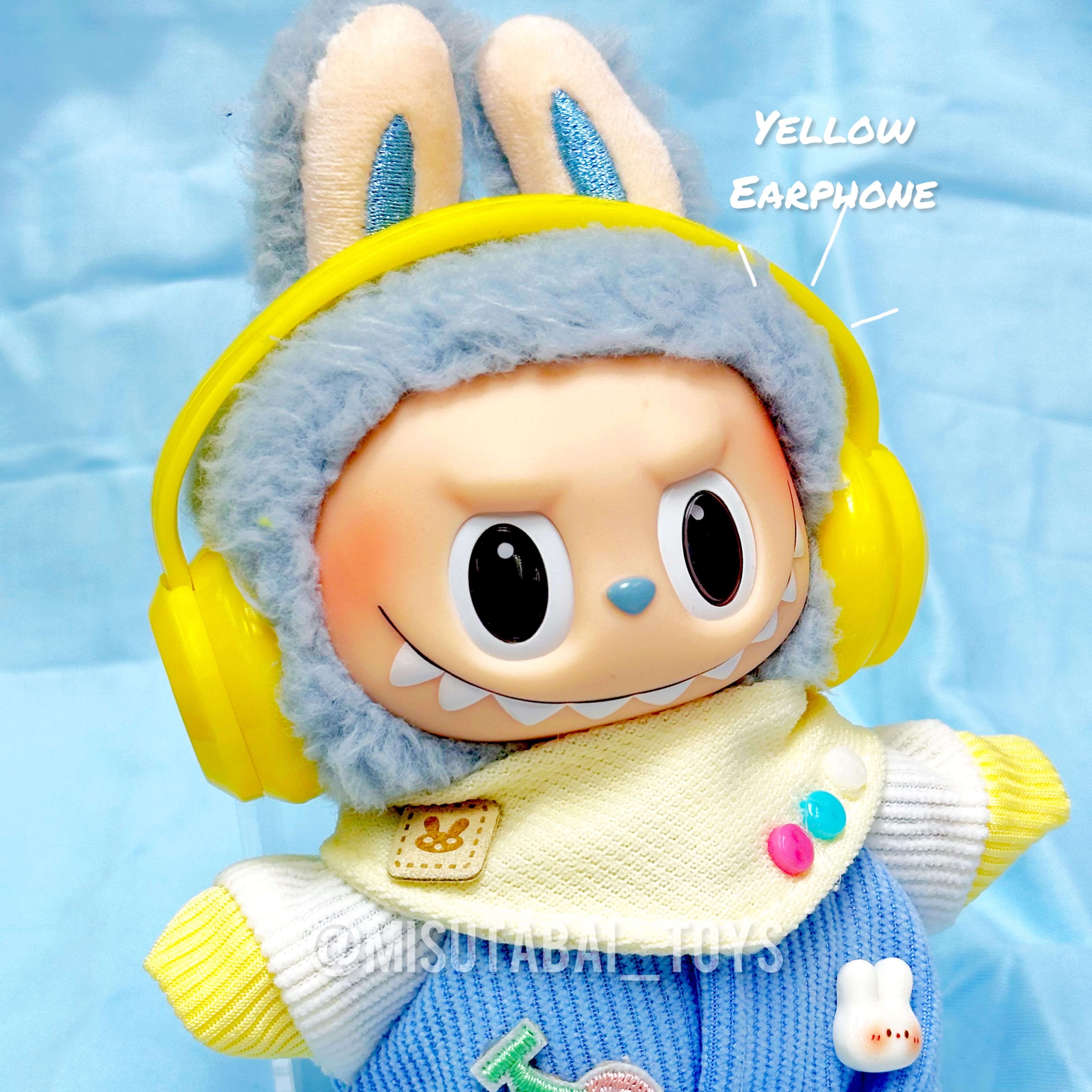 Doll Outfit Accessories AS23 - Yellow Earphone