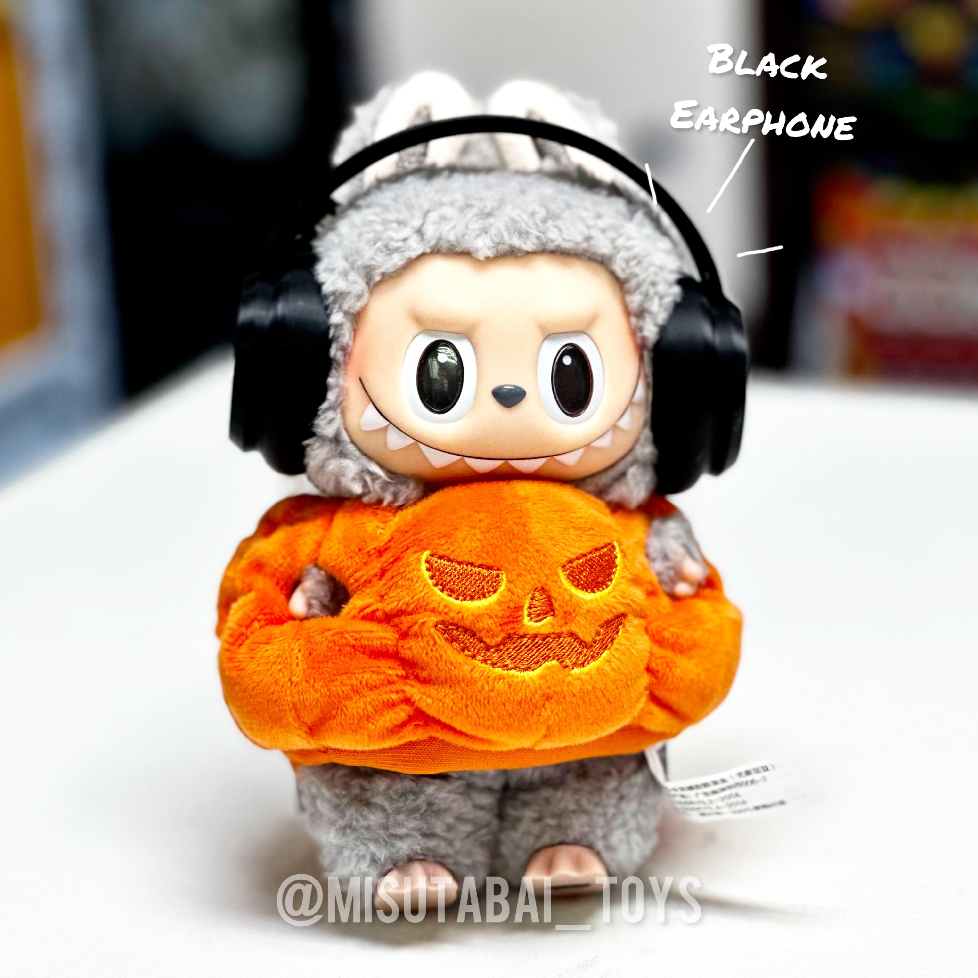 Doll Outfit Accessories AS22 - Big Black Earphone