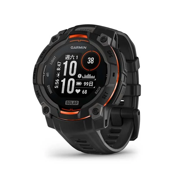 Garmin Instinct 3 45mm Solar 本我系列 - 太陽能 GPS 智慧腕錶 45mm大錶徑 (中英文版)