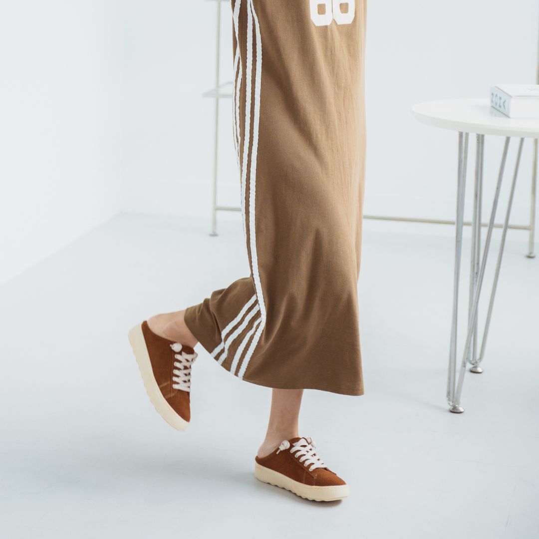 3M防潑水・萌萌 - 懶人鞋 巧克咖(真皮女鞋/防潑水/真皮便鞋)