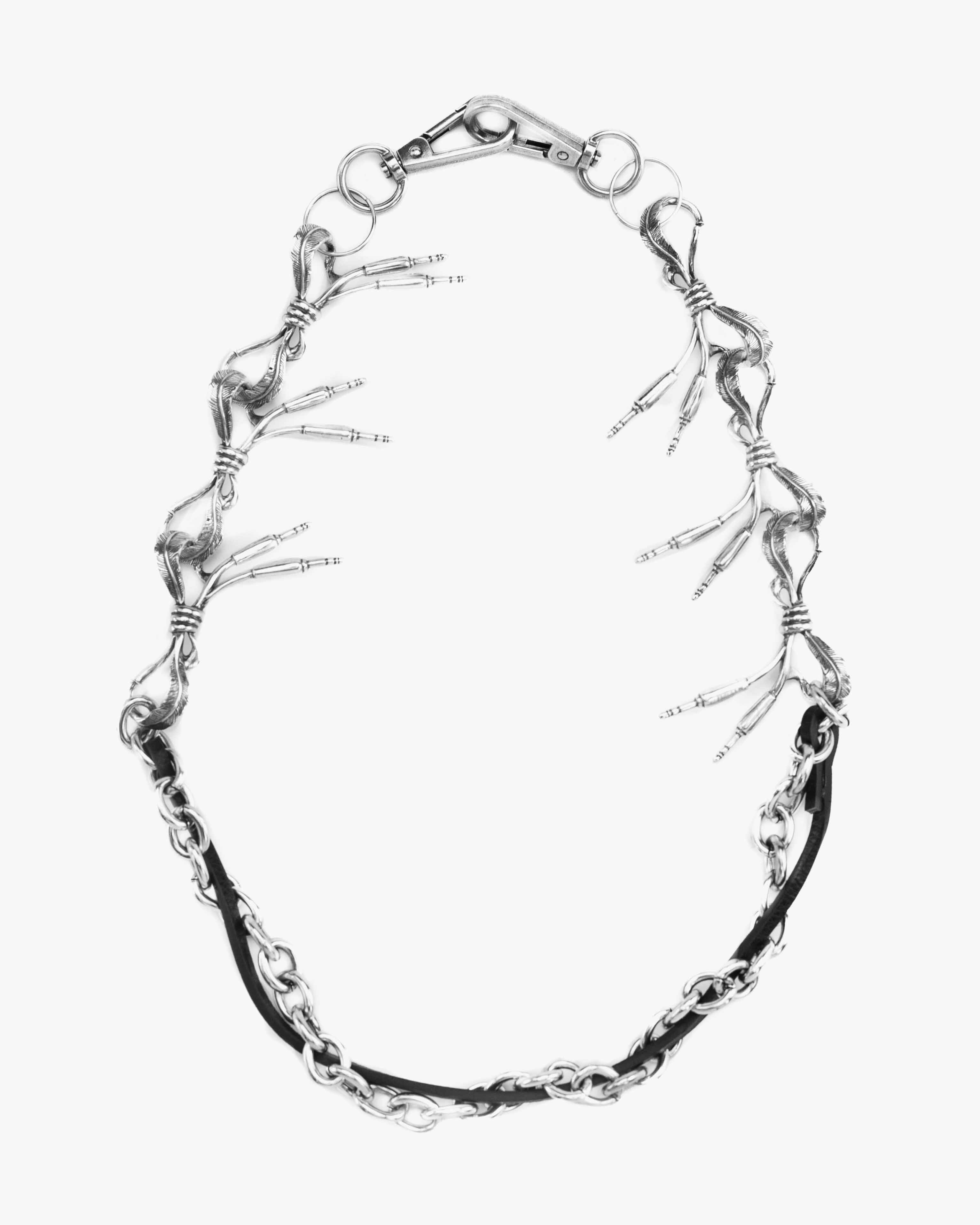 RECOVERY 完形羽線褲鍊 / 腰鍊 古銀色