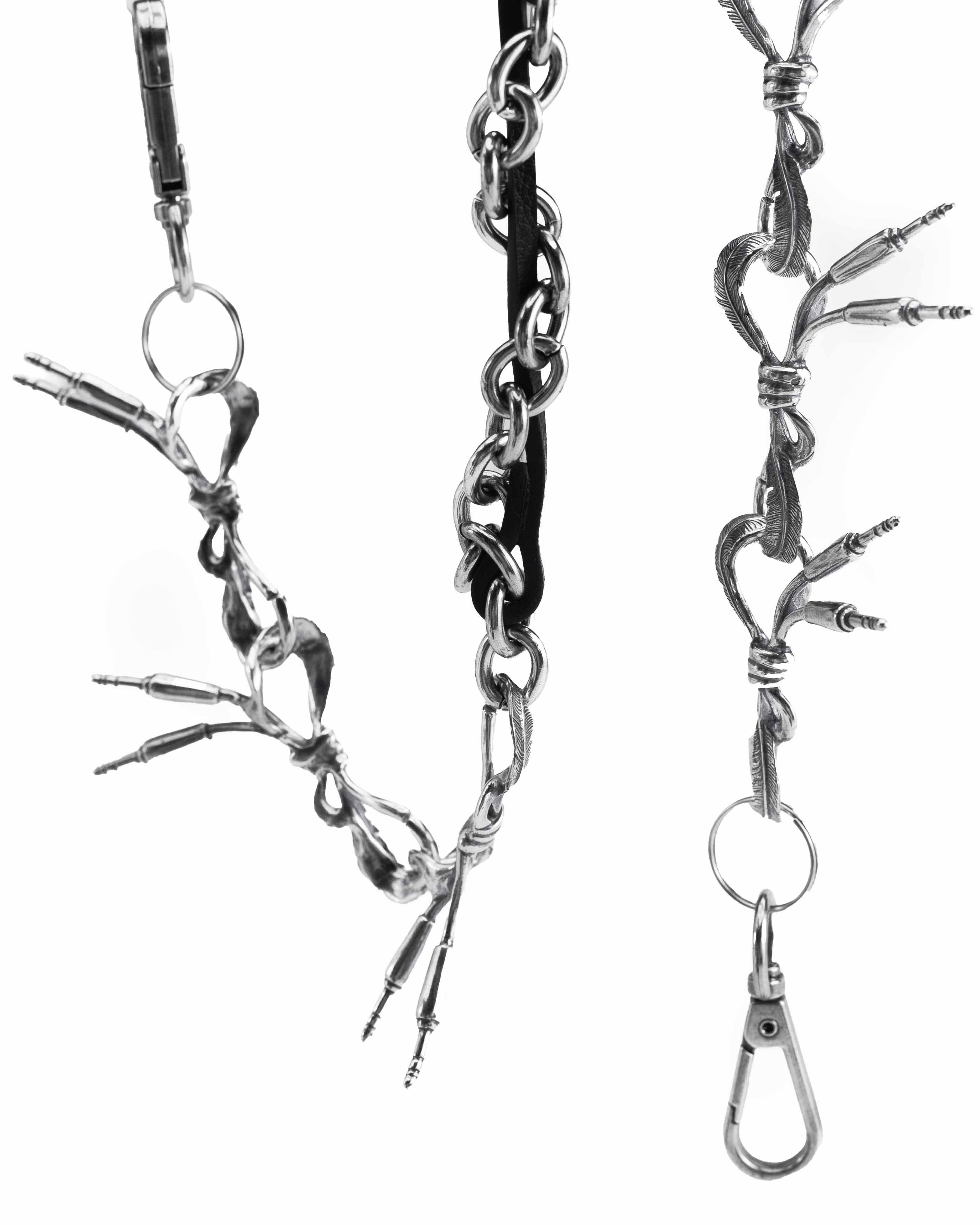 RECOVERY 完形羽線褲鍊 / 腰鍊 古銀色