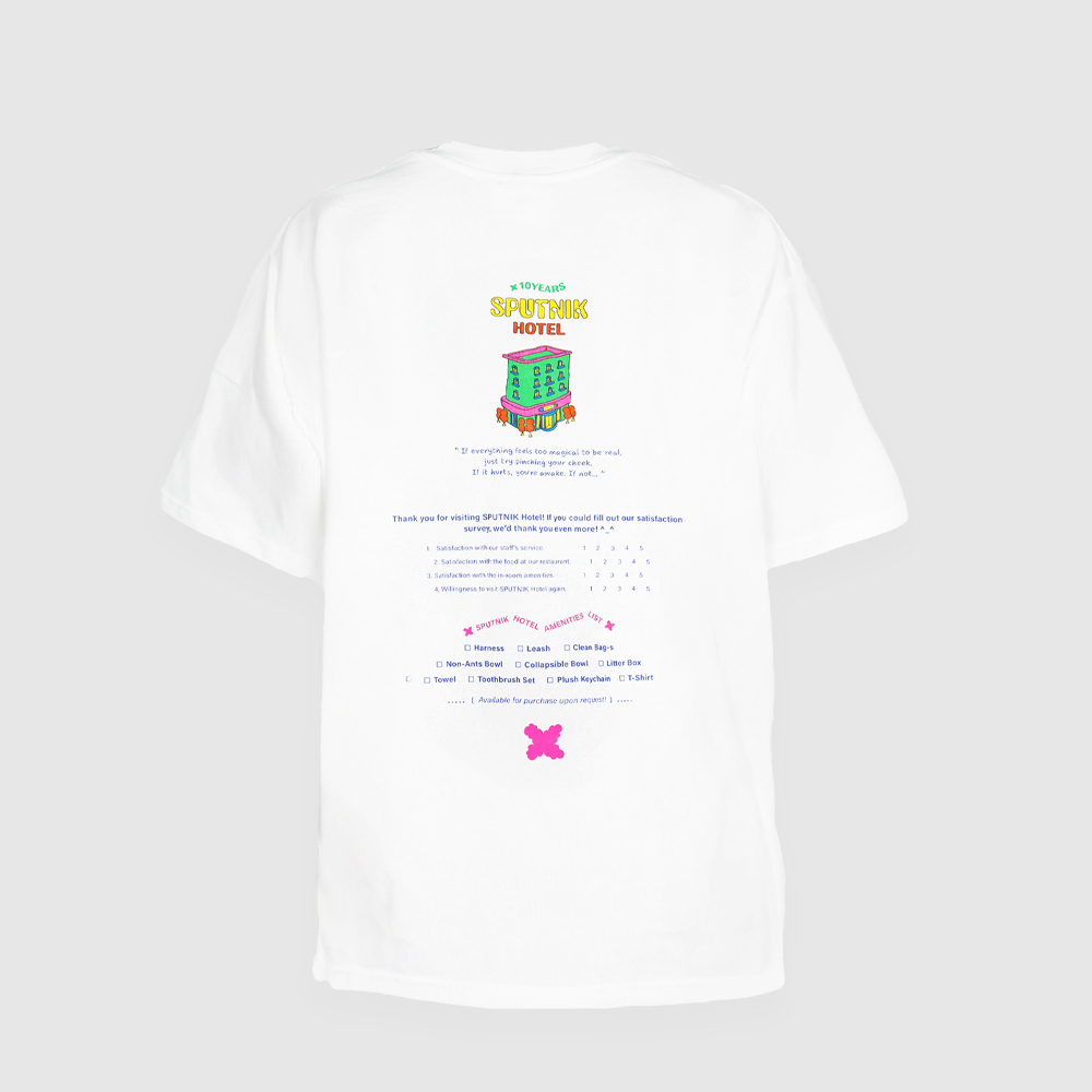 10TH YEAR︱十週年限定 T-Shirt - 白