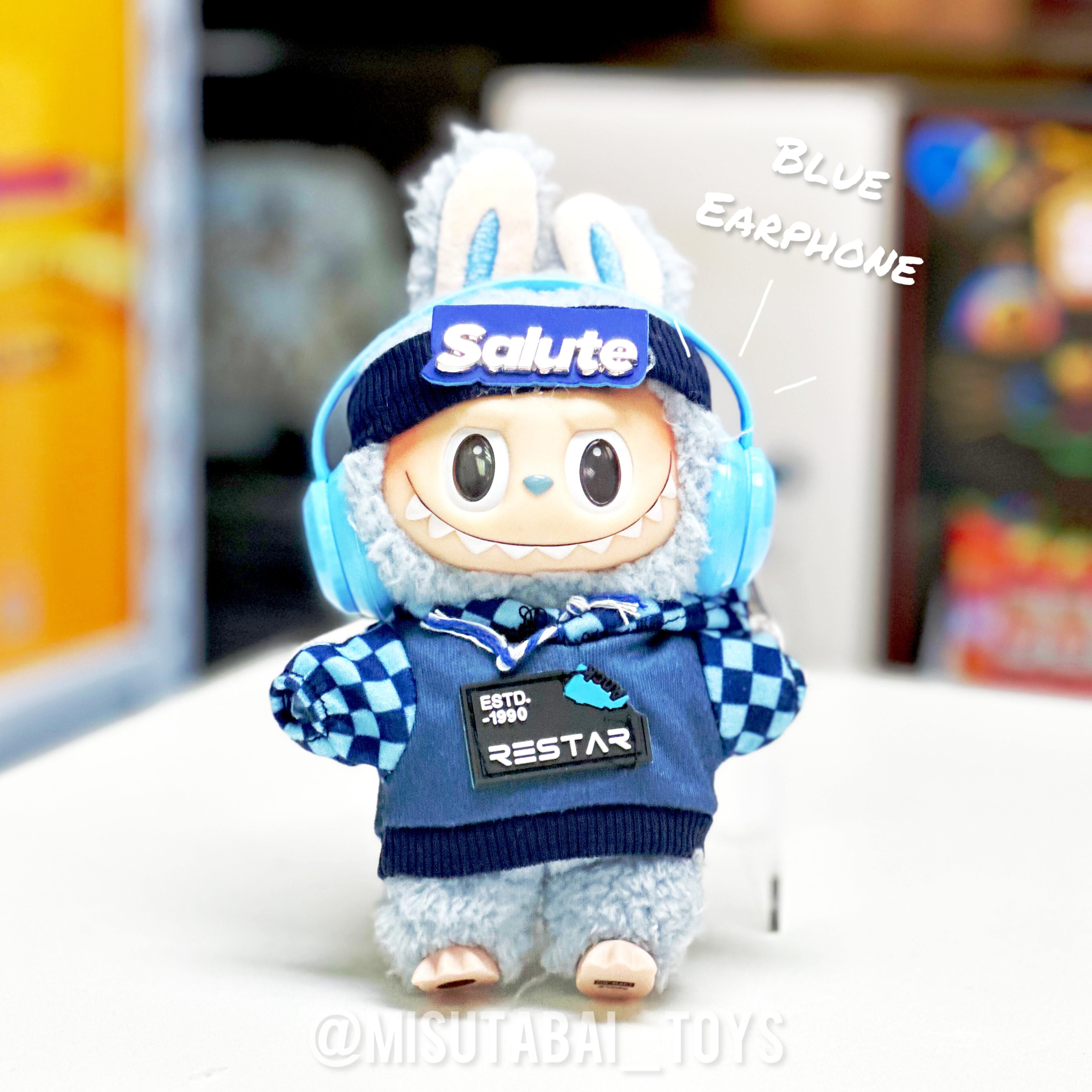 Doll Outfit Accessories AS24 - Blue Earphone