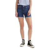 [S] LEVIS DARK WASH WOMEN'S MIDLENGTH SHORT, 299650131-DARK WASH (SLE56)