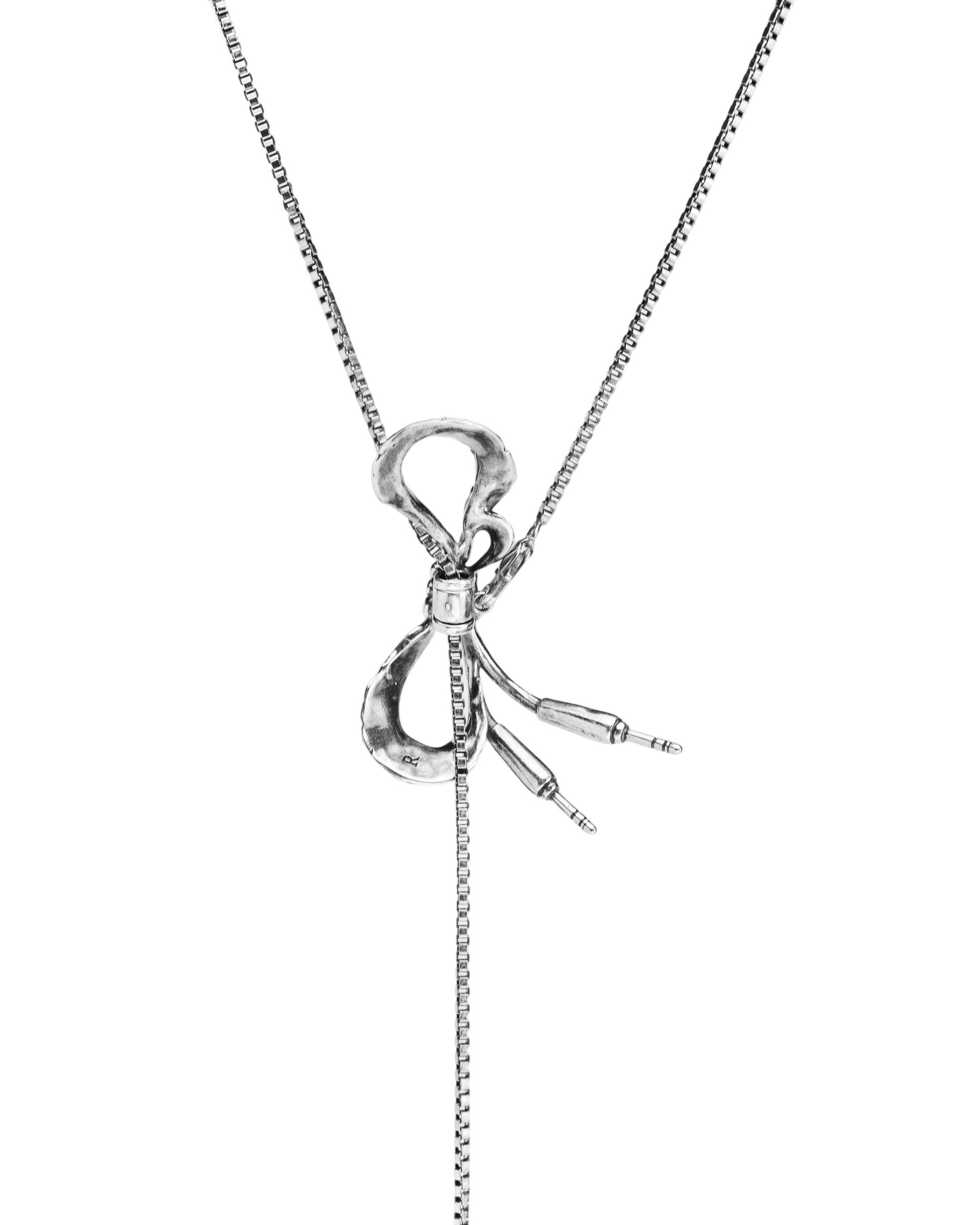 RECOVERY 完形羽線項鍊 古銀色