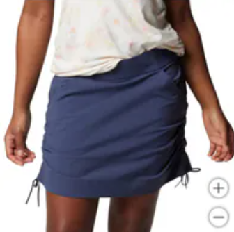 [S] COLUMBIA NOCTURNAL ANYTIME CASUAL SKORT, 1191665-NOCTURNAL (SZZ617)