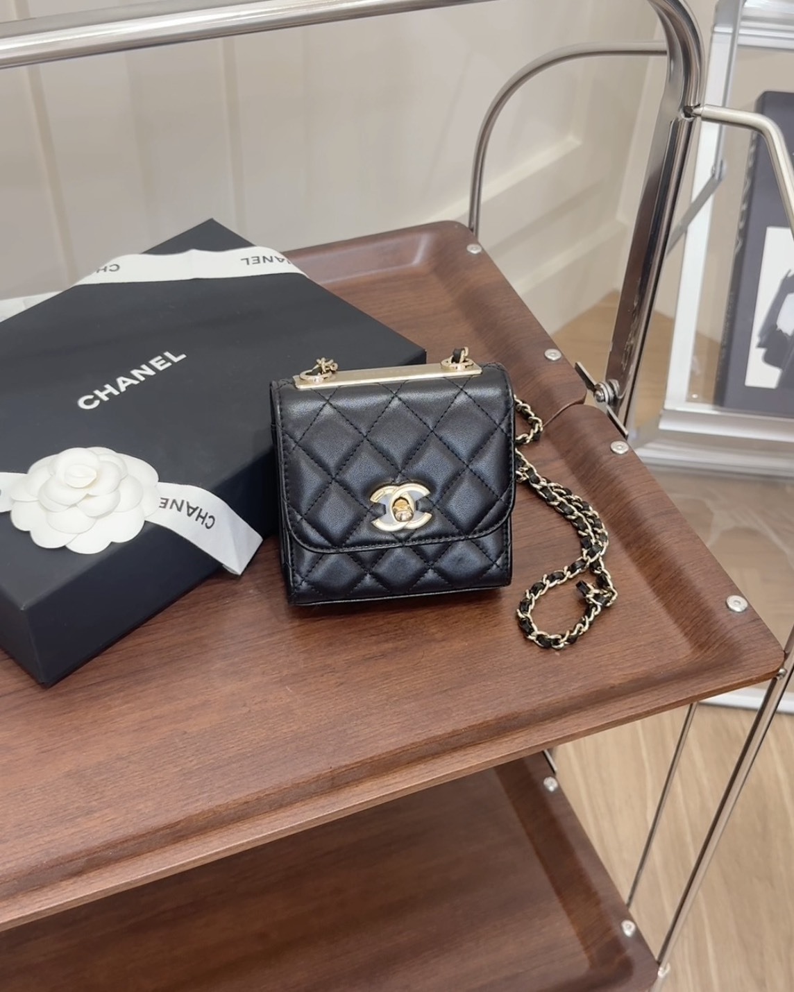 CHANEL｜TRENDYCC MINI 黑金