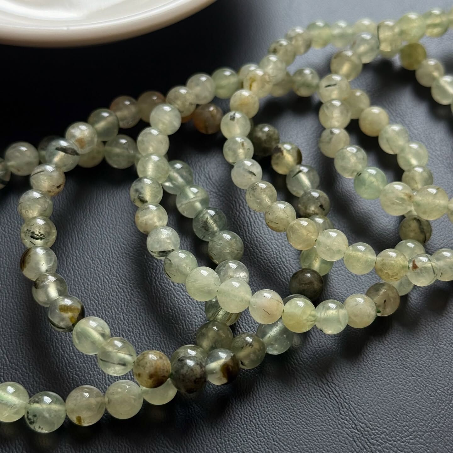 [原石] 葡萄石 水晶手串