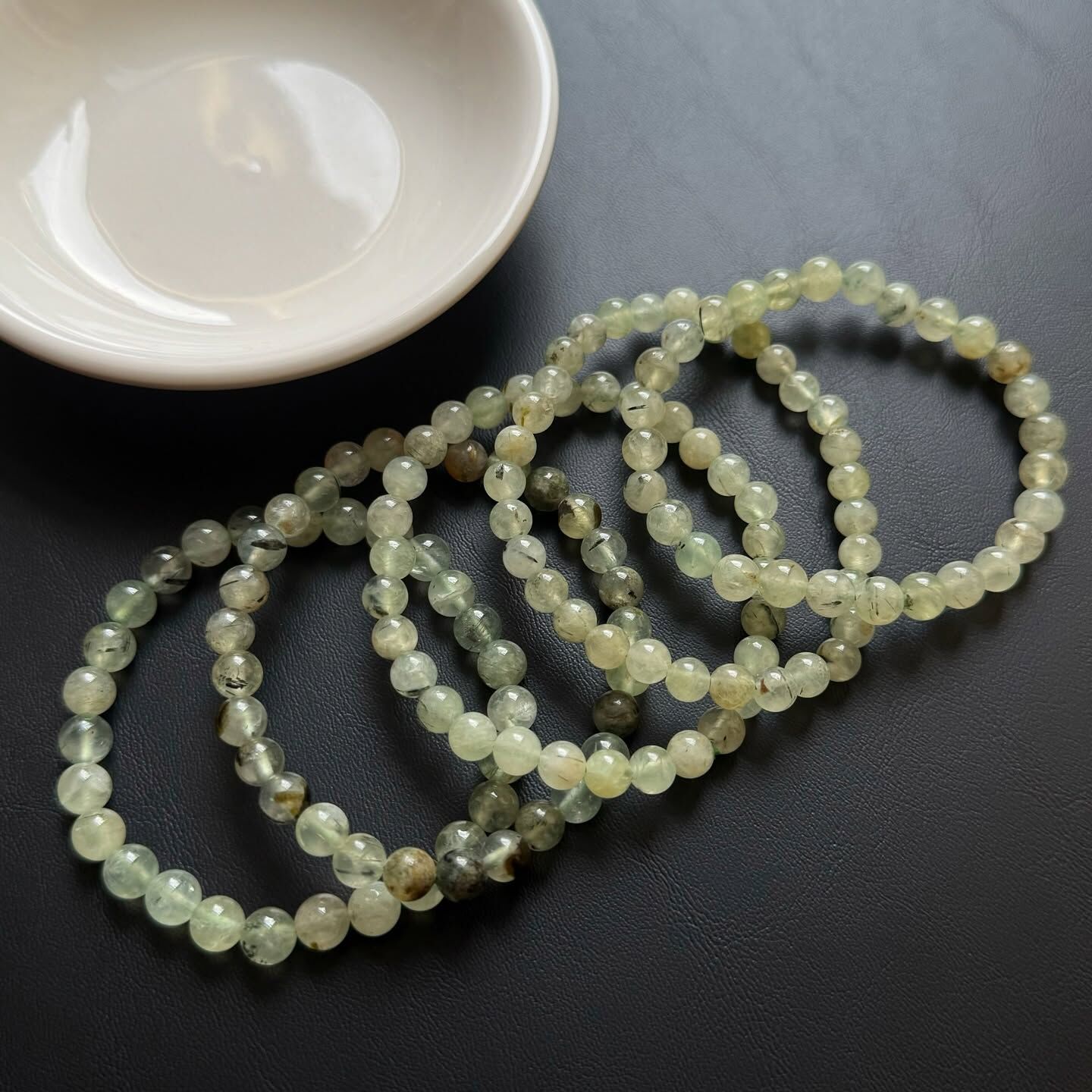 [原石] 葡萄石 水晶手串