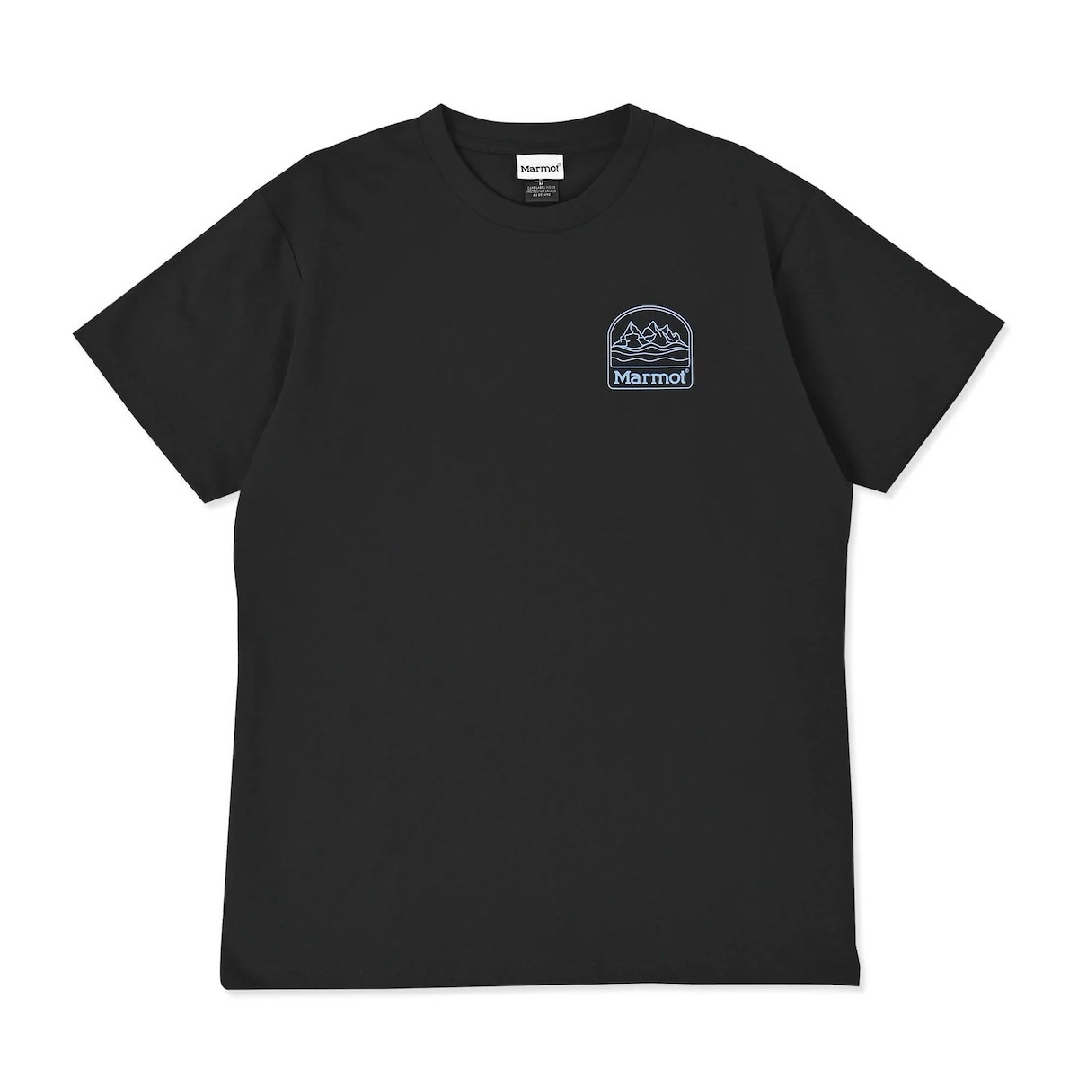 Marmot W's Burger T-Shirts 女款短袖抑菌快乾T MTSS25WST060-J003 黑色 [HappyOutdoor]