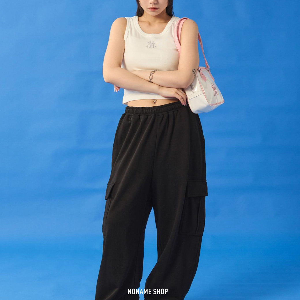 MLB 經典LOGO 水鑽 背心 三色 (女款)