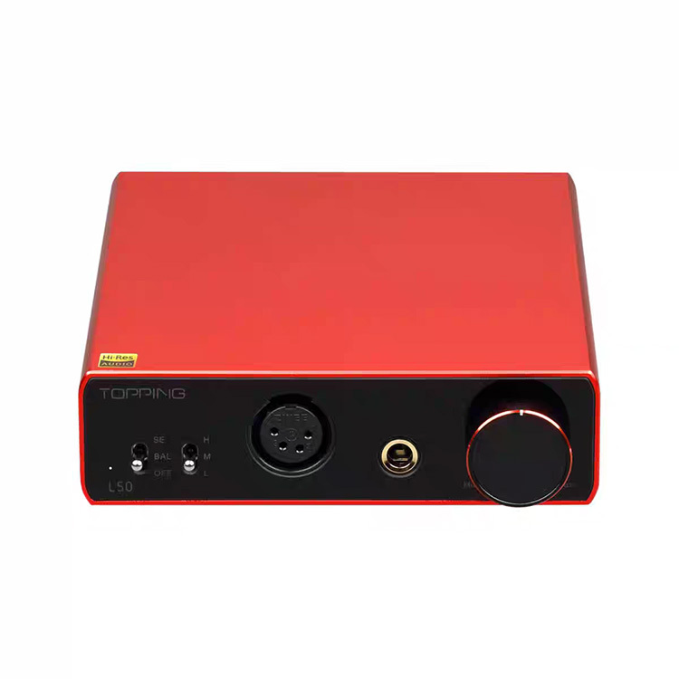 TOPPING – L50 座枱式耳擴 | NFCA線路 | XLR 4-pin平衡, 6.3耳機輸出 | 3500mWx2@16Ω | Pass through 直通功能 (平衡/非平衡)