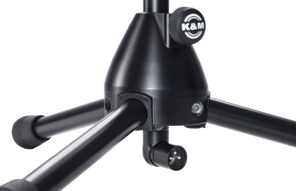 K&M 27500 XLR Microphone stand with gooseneck